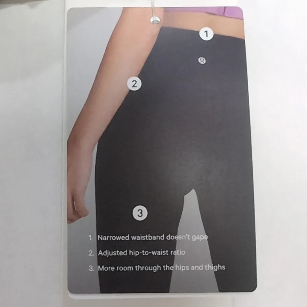 NWT Lululemon Wunder Train HR Tight 25” Contour Fit - Picture 4 of 6